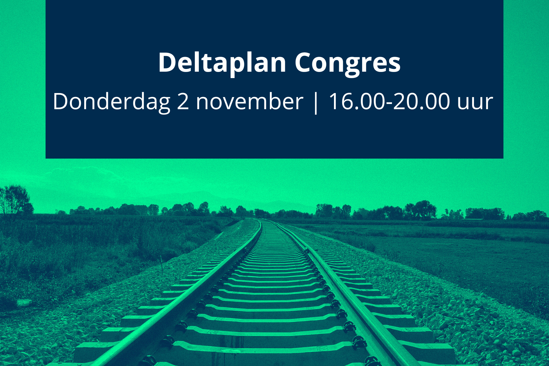 Aankondiging Deltaplan congres op 2 november 2023